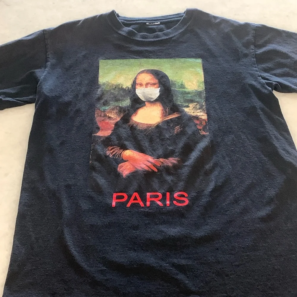 Mona Lisa with mask - Picture 1 of 2